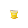 ZUMA STRIPES FLOWERPOT | YELLOW
