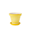 ZUMA STRIPES FLOWERPOT | YELLOW