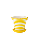 ZUMA STRIPES FLOWERPOT | YELLOW