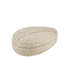 PEBBLE WOOL PUFF | STONE 90X60X30CM
