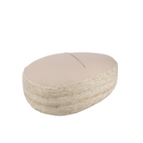 PEBBLE WOOL PUFF | STONE 90X60X30CM