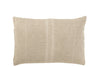 LINEN STRIPES 60X40 CUSHION - TAUPE