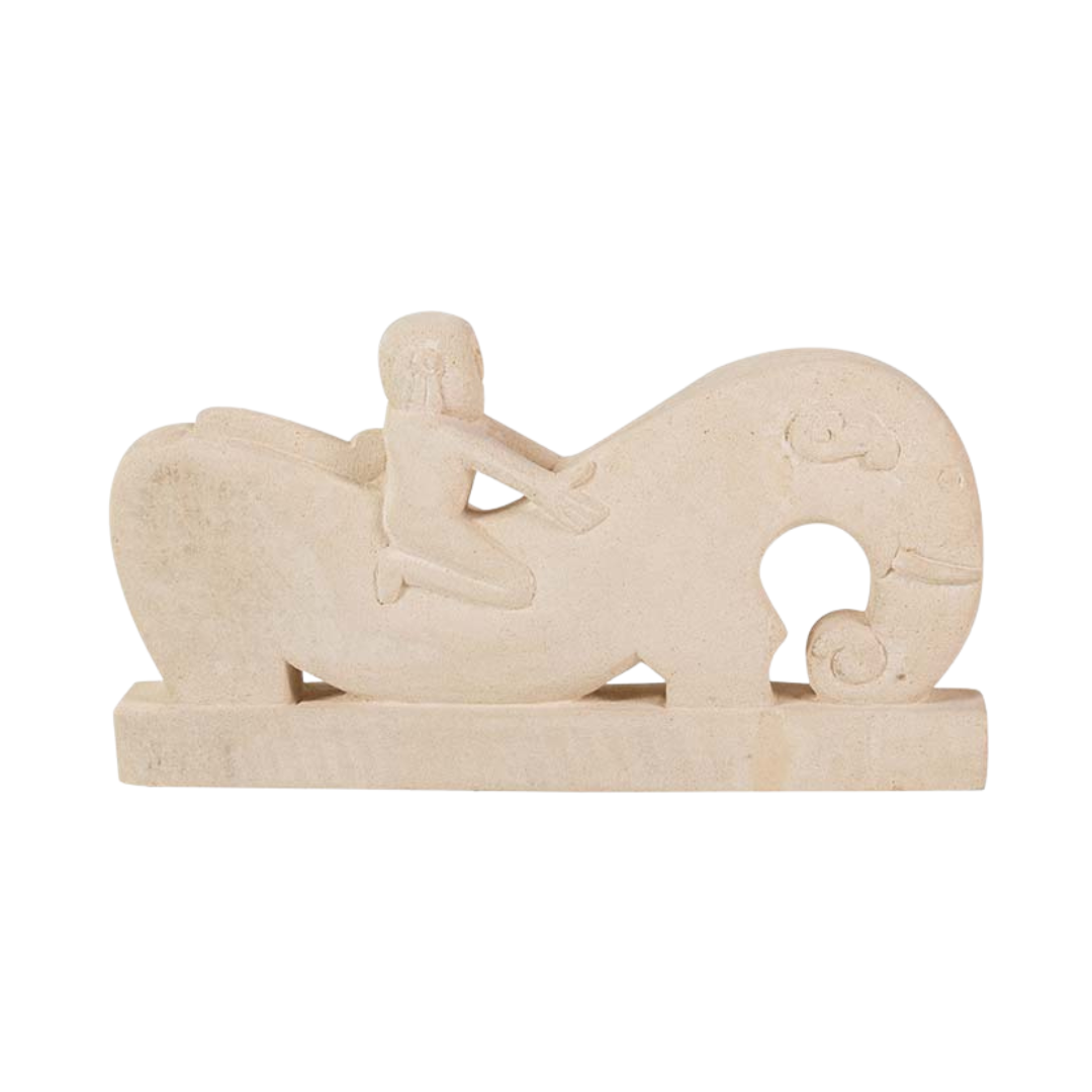 AURUM RIDER SCULPTURE | 42X6X22CM
