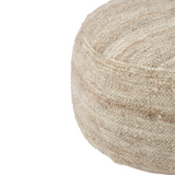 PEBBLE WOOL PUFF | STONE 90X60X30CM