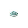 ZUMA STRIPES ASHTRAY | TURQUOISE