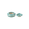 ZUMA STRIPES ASHTRAY | TURQUOISE