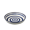 ZUMA STRIPES LOW BOWL | BLUE 25X6CM