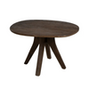 SERAM OVAL DINING TABLE | BROWN 120X106X76CM