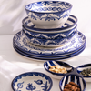 ZUMA FLOWER SALADIER | BLUE 40X15CM
