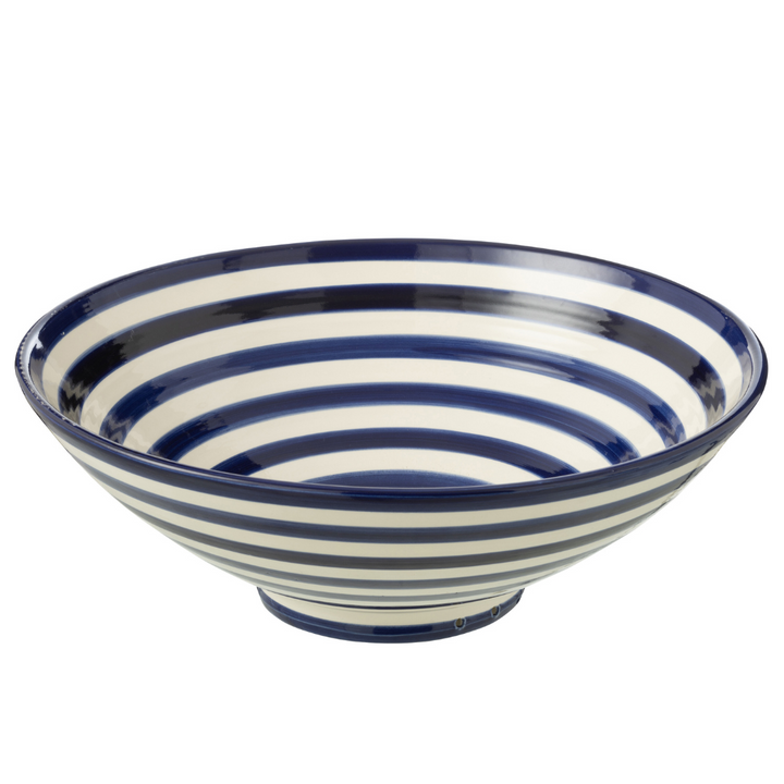 ZUMA STRIPES SALADIER | BLUE 40X15CM