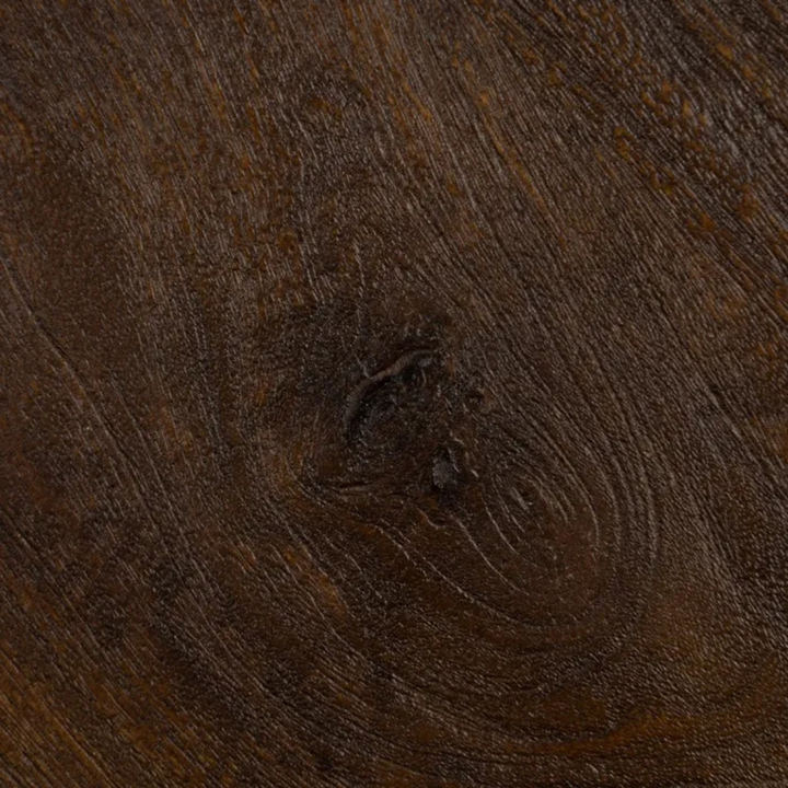 SERAM OVAL DINING TABLE | BROWN 120X106X76CM