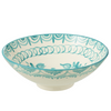 ZUMA FLOWER SALADIER | TURQUOISE 40X15CM