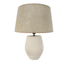 TINA TABLE LAMP | WHITE/NATURAL 50X65CM