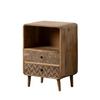 MALUKU BEDSIDE TABLE | NATURAL 45X31X63.5CM
