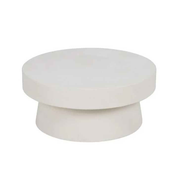 DUNE ROUND COFFEE TABLE | OFF-WHITE