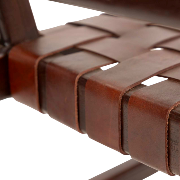 KWESI LEATHER DINING CHAIR | 51X52X85CM