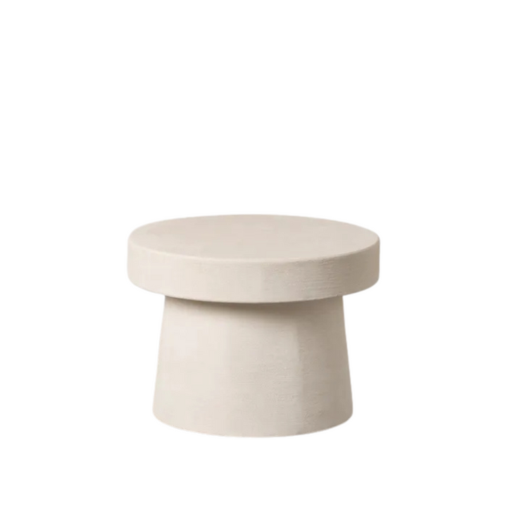 DUNE ROUND COFFEE TABLE | OFF-WHITE