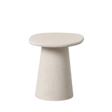 DUNE COFFEE TABLE | OFF-WHITE "S" 44X44X48CM