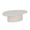 DUNE COFFEE TABLE | OFF-WHITE "L" 100X60X32CM