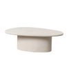DUNE COFFEE TABLE | OFF-WHITE "L" 100X60X32CM