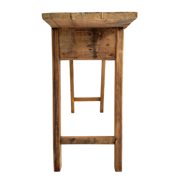 BORGO TEAK CONSOLE W/ 2 DRAWERS | 120X40X80CM