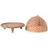 TAZIRIT BAMBOO FLY HOOD | RED 30X25CM