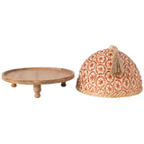 TAZIRIT BAMBOO FLY HOOD | RED 30X25CM