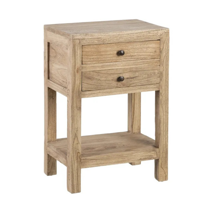 MINDI BEDSIDE TABLE | 45X30X66CM