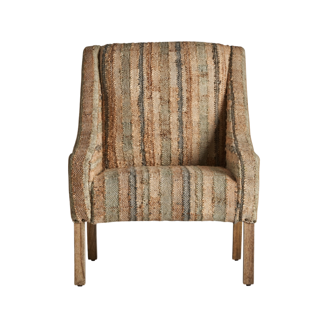 VRITRA JUTE LOUNGE CHAIR | 70X70X93CM