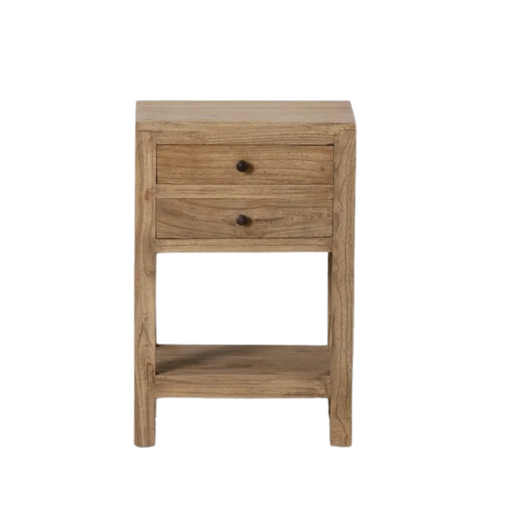 MINDI BEDSIDE TABLE | 45X30X66CM