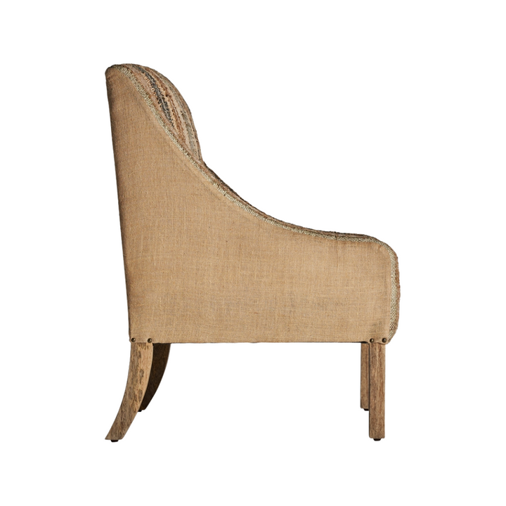 VRITRA JUTE LOUNGE CHAIR | 70X70X93CM