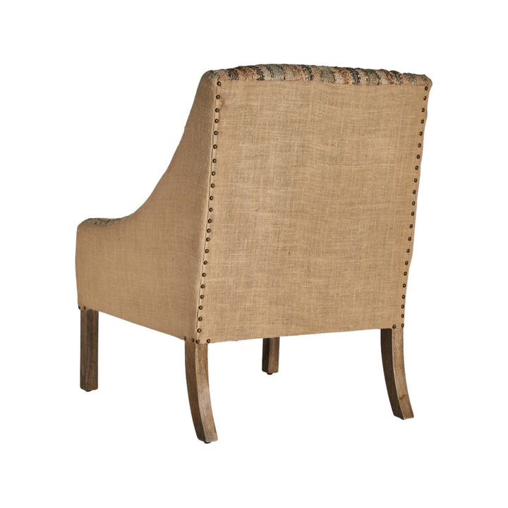 VRITRA JUTE LOUNGE CHAIR | 70X70X93CM