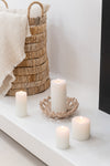 OCEAN COLLECTION SAND FIGURES CORAL - CANDLE HOLDER "M" LARGE