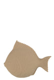 OCEAN COLLECTION SAND FIGURES FIN FISH - LARGE "U"