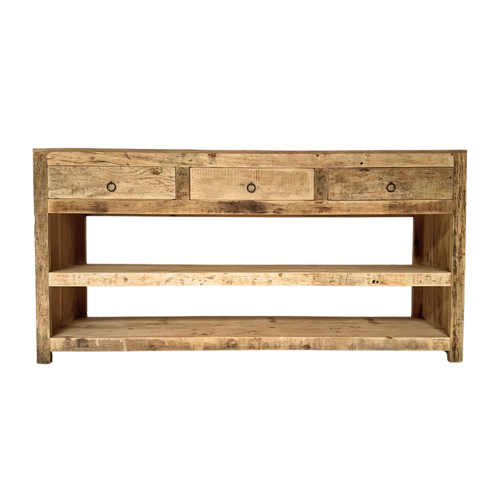 BANGKA CONSOLE TABLE | NATURAL 160X40X80CM