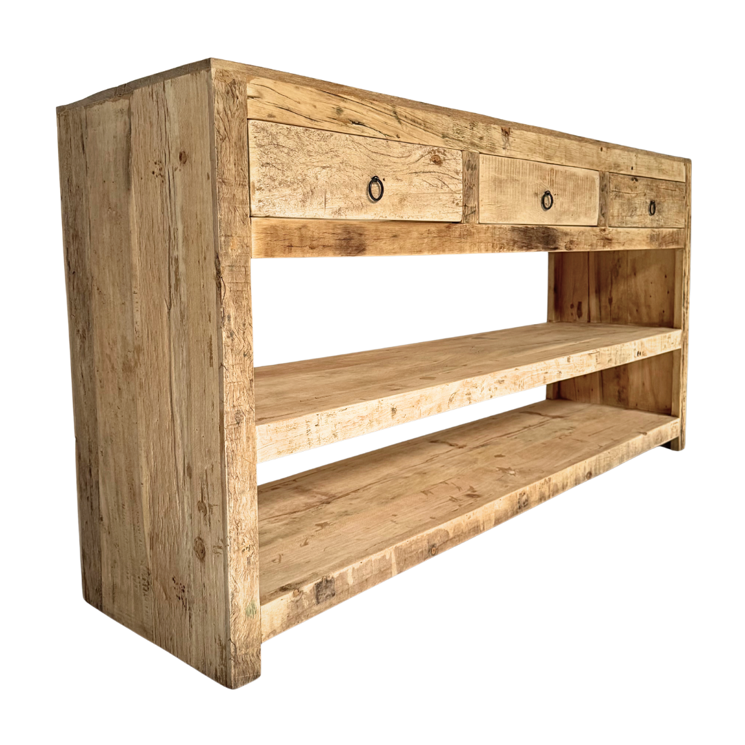 BANGKA CONSOLE TABLE | NATURAL 160X40X80CM