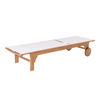 MONTONE ACACIA SUNBED | 200X65X36CM