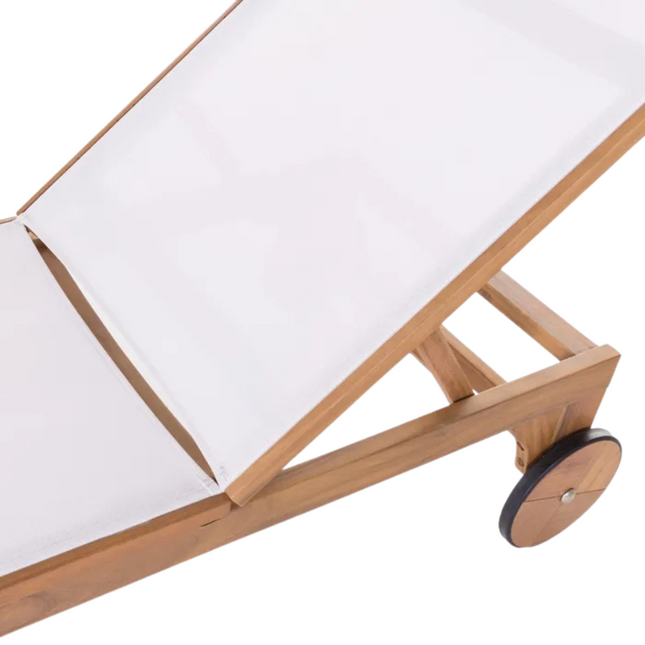 MONTONE ACACIA SUNBED | 200X65X36CM