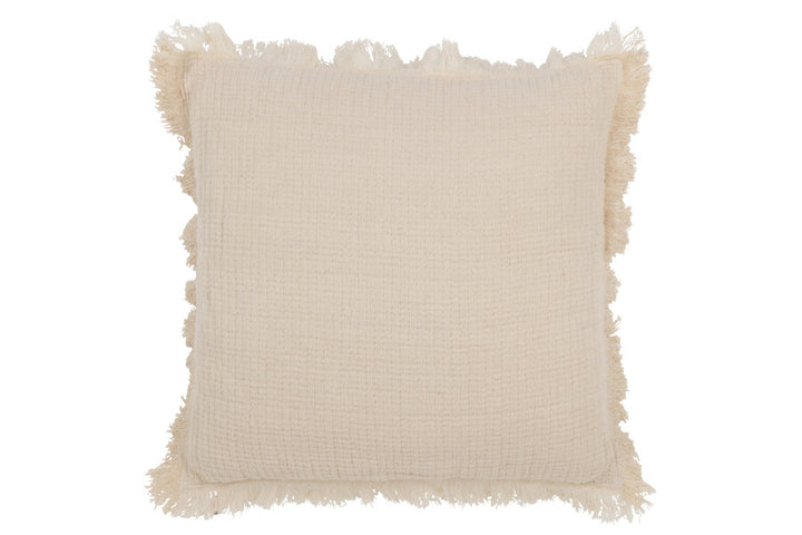 BRISA CUSHION | CREAM 45X45CM