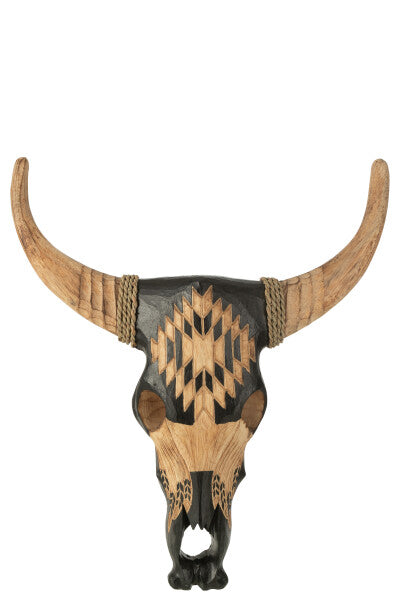 OURO SKULL BLACK | 53X33X72CM