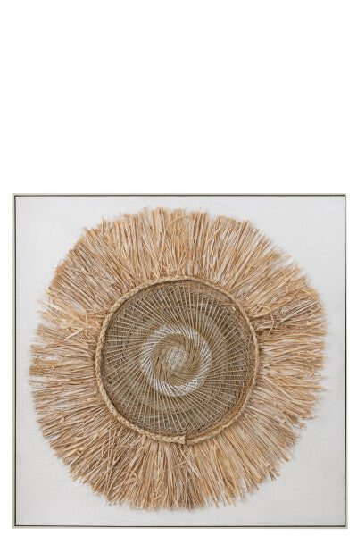SUN FLOWER PAINTING | "M" 100X100CM