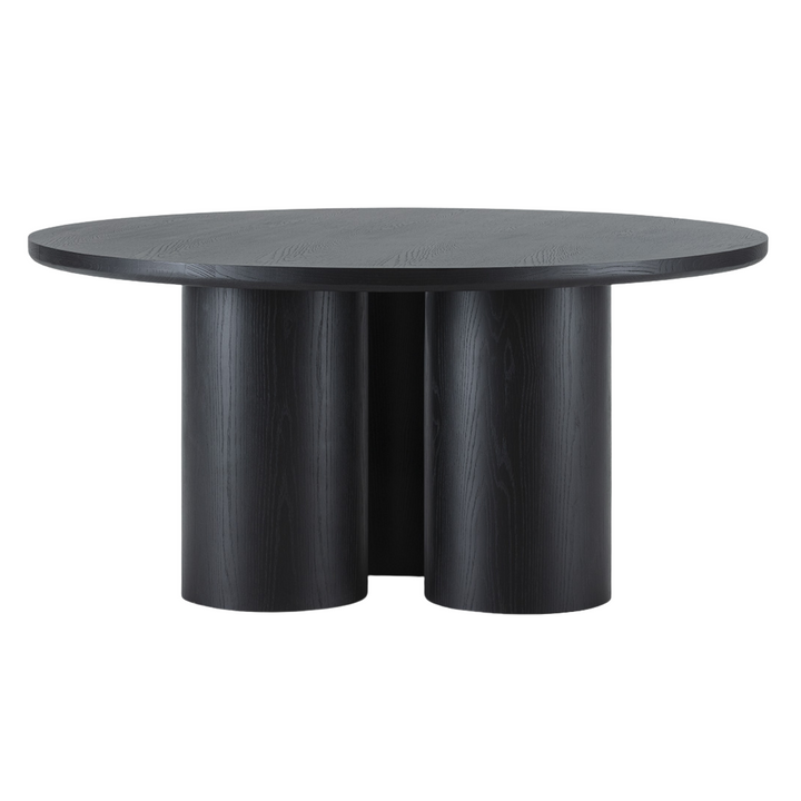 THAI ROUND DINING TABLE | BLACK 160CM