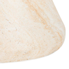 TRAVERTINE TOTEM SIDE TABLE | 36X44CM