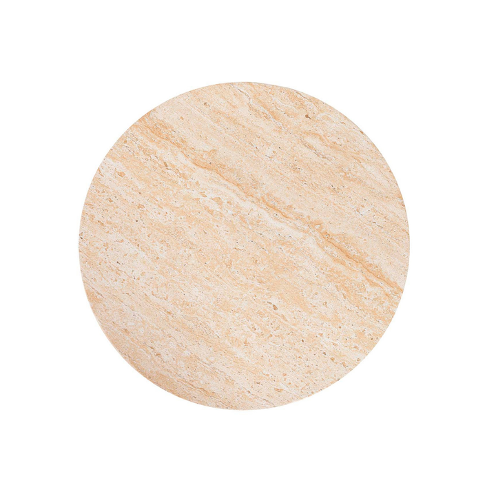 TRAVERTINE TOTEM SIDE TABLE | 36X44CM