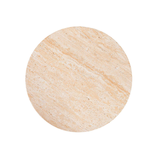 TRAVERTINE TOTEM SIDE TABLE | 36X44CM