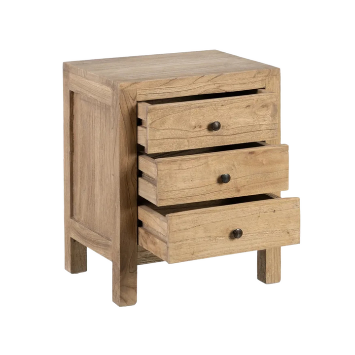 MINDI BEDSIDE TABLE | 43X34X55CM