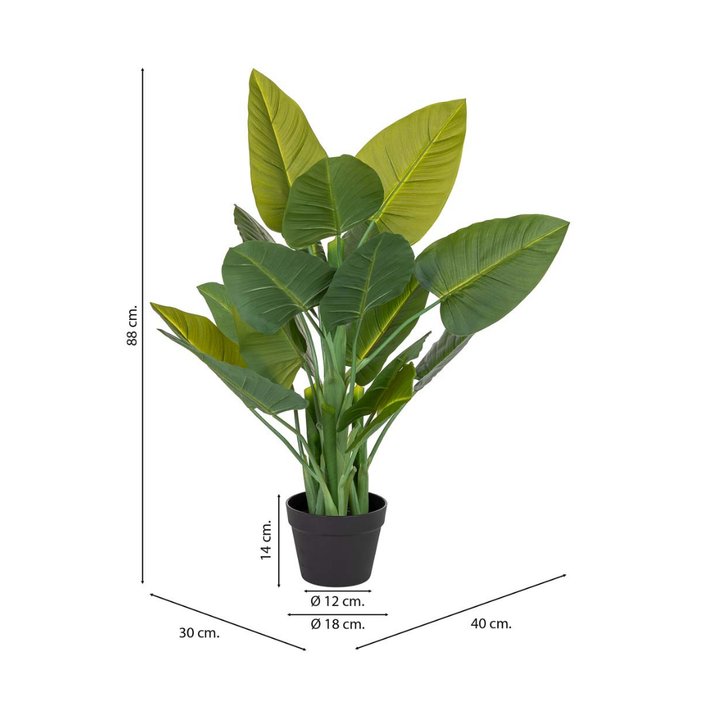DECO SYNTHETIC PLANT SUCCULENT | 40X30X88CM