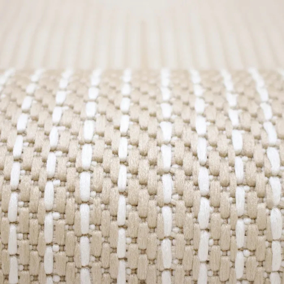 CASTELSARDO OUTDOOR RUG | BEIGE & WHITE