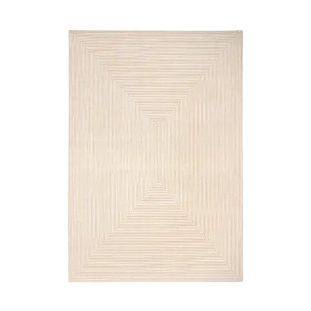 CASTELSARDO OUTDOOR RUG | BEIGE & WHITE