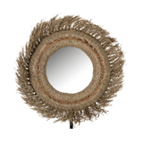 JUTE LION MIRROR